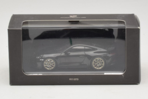 Porsche 911 992 GT3 Schwarz Mit Goldenen Felgen Minichamps 1:43 WAP0201520M007 Druckguss — Bild 4 von 4