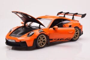 Porsche 911 992 GT3 RS Gulf Orange Norev 1:18 187360 Druckguss — Bild 2 von 8