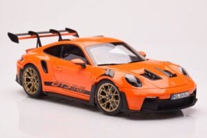 Porsche 911 992 GT3 RS Gulf Orange Norev 1:18 187360 Druckguss — Bild 6 von 8