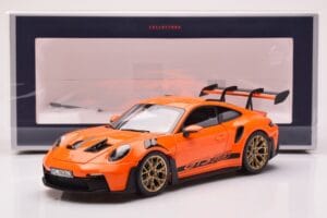 Porsche 911 992 GT3 RS Gulf Orange Norev 1:18 187360 Druckguss — Bild 8 von 8