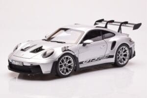 Porsche 911 992 GT3 RS Silber Metallic Norev 1:18 187357 Druckguss