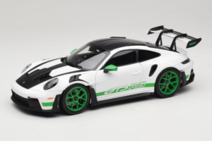 Porsche 911 992 GT3 RS Tribute to Carrera RS White Python Green Norev 1:18 187372 Druckguss