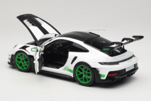 Porsche 911 992 GT3 RS Tribute to Carrera RS White Python Green Norev 1:18 187372 Druckguss — Bild 5 von 8