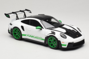 Porsche 911 992 GT3 RS Tribute to Carrera RS White Python Green Norev 1:18 187372 Druckguss — Bild 6 von 8