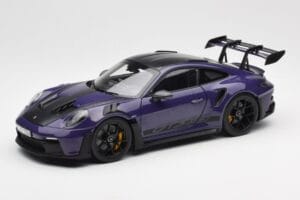 Porsche 911 992 GT3 RS Weissach Package Ultraviolet Norev 1:18 187368 Druckguss