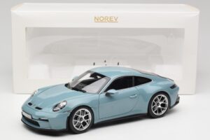 Porsche 911 992 S/T Meissen Blue Norev 1:18 187470 Druckguss — Bild 8 von 8