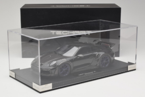 Porsche 911 992 TechArt GTstreet R Schwarz Mit Blauen Rädern TechArt 1:18 REMC009 Resin — Bild 6 von 6