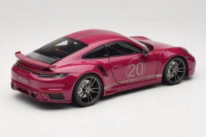Porsche 911 992 Turbo S Coupe Sport Design Rot Minichamps 1:18 113069075 Druckguss — Bild 3 von 8