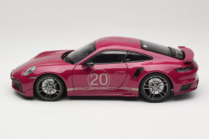 Porsche 911 992 Turbo S Coupe Sport Design Rot Minichamps 1:18 113069075 Druckguss — Bild 4 von 8