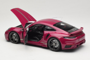 Porsche 911 992 Turbo S Coupe Sport Design Rot Minichamps 1:18 113069075 Druckguss — Bild 5 von 8