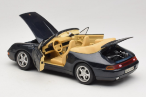 Porsche 911 993 Cabriolet Dunkelblau Tchibo 1:18 46619 Druckguss — Bild 5 von 8