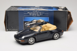 Porsche 911 993 Cabriolet Dunkelblau Tchibo 1:18 46619 Druckguss — Bild 8 von 8