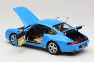 Porsche 911 993 Carrera Blue Metallic AUTOart 1:18 78133 Druckguss — Bild 5 von 8