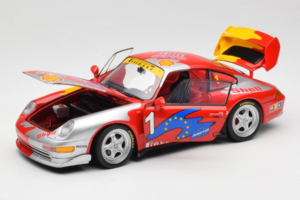 Porsche 911 993 GT2 RS #1 VIP Car Porsche Cup Germany 1995 UT Models 1:18 39514 Druckguss — Bild 2 von 8