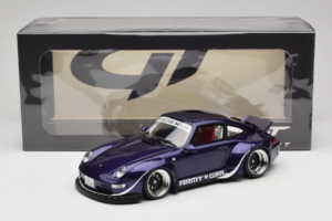 Porsche 911 993 RWB Army Girl Lila GT Spirit 1:18 GT562 Resin — Bild 6 von 6