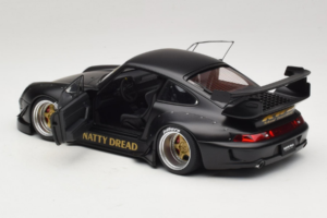 Porsche 911 993 RWB Matt Black With Gold Wheels AUTOart 1:18 78154 Komposit — Bild 5 von 8