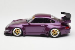 Porsche 911 993 RWB Lila GT Spirit 1:18 GT727 Resin — Bild 3 von 6