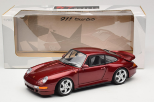 Porsche 911 993 Turbo Red Metallic UT Models 1:18 180066070 Druckguss — Bild 8 von 8