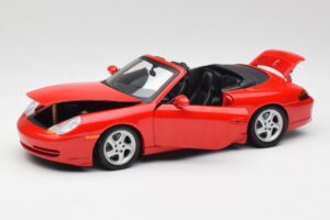 Porsche 911 996 Cabriolet Rot Gate 1:18 1051 Druckguss — Bild 2 von 8
