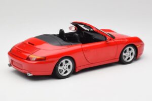Porsche 911 996 Cabriolet Rot Gate 1:18 1051 Druckguss — Bild 3 von 8