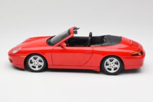 Porsche 911 996 Cabriolet Rot Gate 1:18 1051 Druckguss — Bild 4 von 8