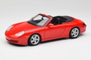 Porsche 911 996 Cabriolet Rot Gate 1:18 1051 Druckguss