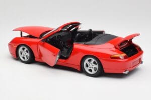 Porsche 911 996 Cabriolet Rot Gate 1:18 1051 Druckguss — Bild 5 von 8