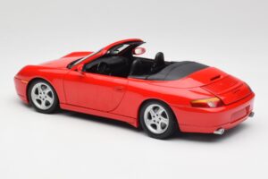 Porsche 911 996 Cabriolet Rot Gate 1:18 1051 Druckguss — Bild 7 von 8