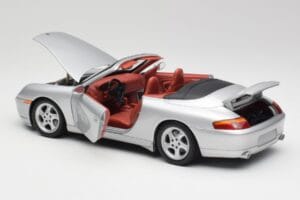 Porsche 911 996 Cabriolet Silber Gate 1:18 1052 Druckguss — Bild 5 von 8