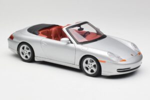 Porsche 911 996 Cabriolet Silber Gate 1:18 1052 Druckguss — Bild 6 von 8