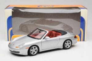 Porsche 911 996 Cabriolet Silber Gate 1:18 1052 Druckguss — Bild 8 von 8