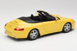 Porsche 911 996 Cabriolet Speed Gelb UT Models 1:18 27906 Druckguss — Bild 3 von 8
