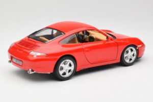 Porsche 911 996 Carrera 4 Rot Bburago 1:18 30085 Druckguss — Bild 3 von 8