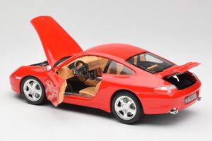 Porsche 911 996 Carrera 4 Rot Bburago 1:18 30085 Druckguss — Bild 5 von 8