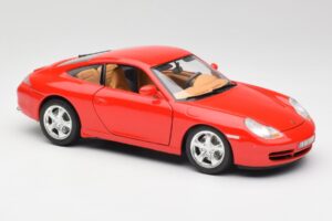 Porsche 911 996 Carrera 4 Rot Bburago 1:18 30085 Druckguss — Bild 6 von 8