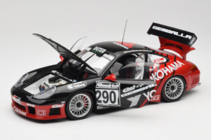 Porsche 911 996 GT3 RS #290 N. Bartels / H. Jacksties / F. Lorenzo Yokohama 24 Hours of Nurburgring 2003 AUTOart 1:18 80372 D — Bild 2 von 8