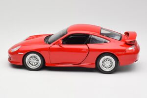 Porsche 911 996 GT3 Strasse Rot Bburago 1:18 30395 Druckguss — Bild 4 von 8