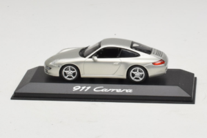 Porsche 911 997 Carrera Silver Metallic Minichamps 1:43 WAP02011515 Druckguss