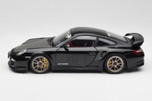 Porsche 911 997 GT2 RS Schwarz & Silber Felgen Minichamps 1:18 100069401 Druckguss — Bild 4 von 8