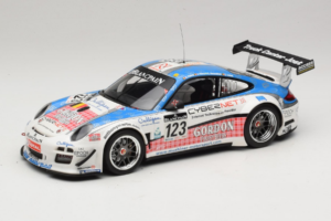 Porsche 911 997 GT3 R #123 Muhlner Motorsport E. Fumal / E. Thiry 24 Hours of Spa 2011 Minichamps 1:18 151118923 Druckguss