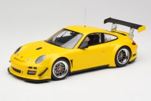 Porsche 911 997 GT3 R Street Racing Gelb Minichamps 1:18 151108902 Druckguss