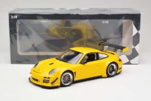 Porsche 911 997 GT3 R Street Racing Gelb Minichamps 1:18 151108902 Druckguss — Bild 6 von 6
