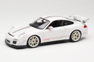 Porsche 911 997 GT3 RS 4.0 Weiß Bburago 1:18 18-11036 Druckguss