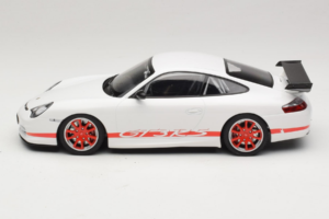 Porsche 911 996 GT3 RS Weiß Roter Streifen Minichamps 1:18 155062020 Druckguss — Bild 3 von 6
