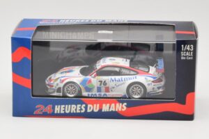 Porsche 911 997 GT3 RSR #76 IMSA Performance Matmut R. Narac / R. Lietz / P. Long 24 Hours of Le Mans 2008 Minichamps 1:43 40 — Bild 4 von 4