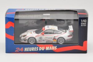 Porsche 911 997 GT3 RSR #83 Seikel Motorsport J. Nielsen / P. Ehret / P. Farnbacher 24 Hours of Le Mans 2006 Minichamps 1:43  — Bild 3 von 3