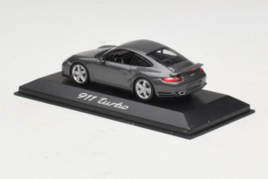 Porsche 911 997 Turbo Grey Metallic Minichamps 1:43 WAP02013116 Druckguss — Bild 3 von 4