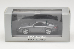 Porsche 911 997 Turbo Grey Metallic Minichamps 1:43 WAP02013116 Druckguss — Bild 4 von 4