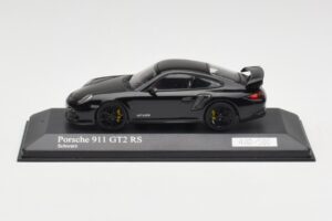Porsche 911 997.2 GT2 RS Schwarz mit Schwarzen Felgen Minichamps 1:43 400069404 Druckguss