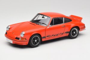 Porsche 911 Carrera RS 2.7 Orange & Schwarze Streifen AUTOart 1:18 78054 Druckguss